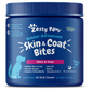 Zesty Paws Senior Advanced Skin & Coat Bites Chicken Flavor Dog Supplement Chews - 90ct