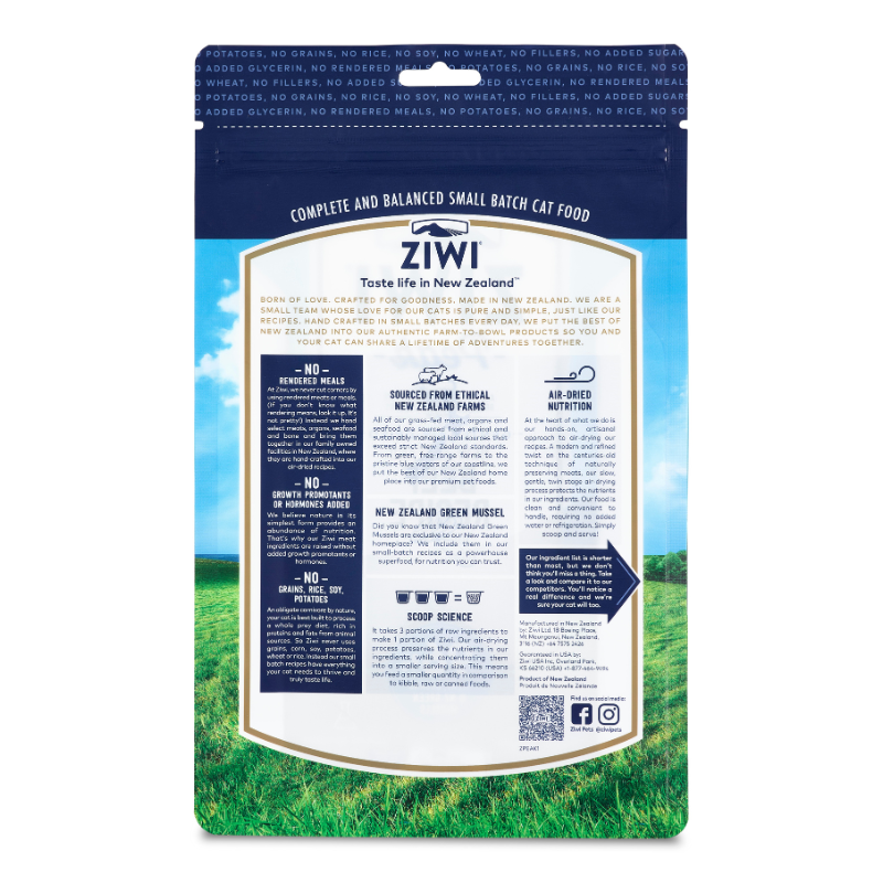 ZiwiPeak Air-Dried Beef Cat Food [2 Sizes]