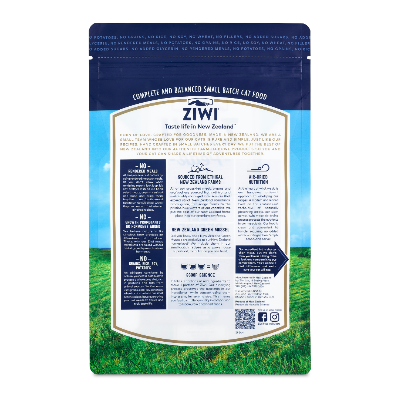 ZiwiPeak Air-Dried Beef Cat Food [2 Sizes]