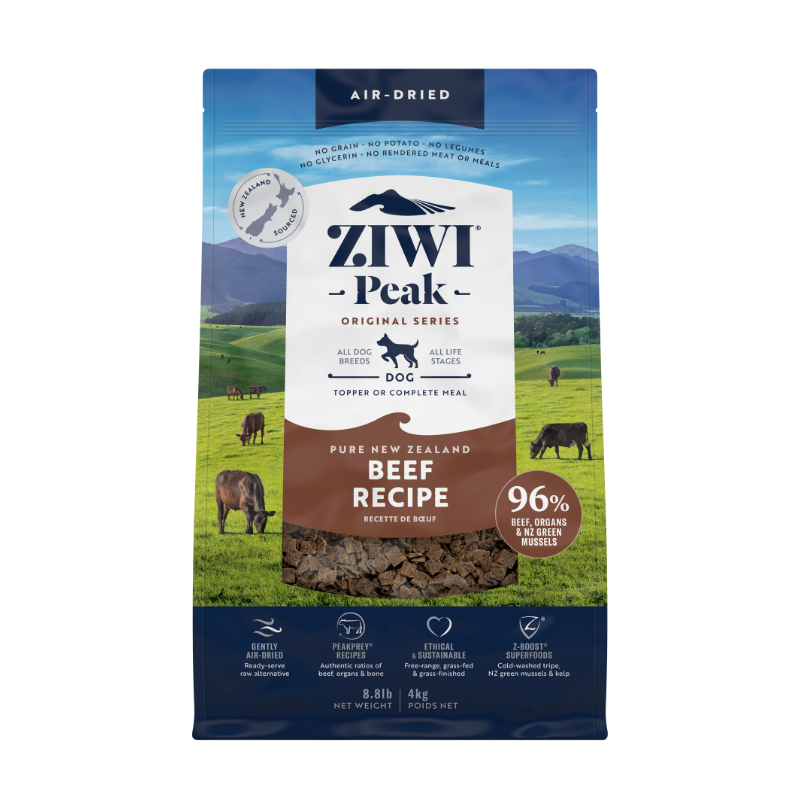 ZiwiPeak Air-Dried Beef Dog Food [4 Sizes]