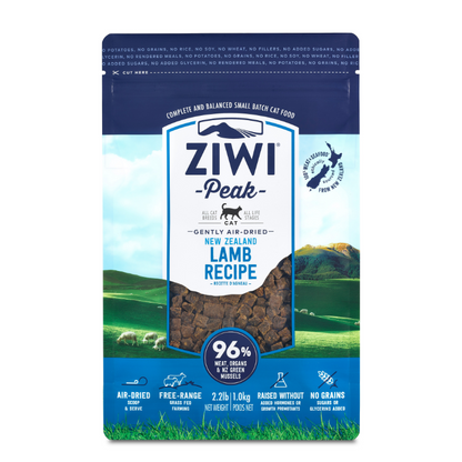 ZiwiPeak Air-Dried Lamb Cat Food [2 Sizes]