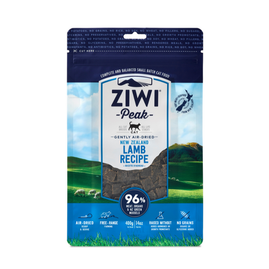 ZiwiPeak Air-Dried Lamb Cat Food [2 Sizes]
