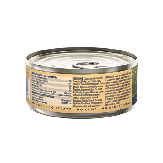 ZiwiPeak Chicken Grain-Free Canned Cat Food [2 Sizes]