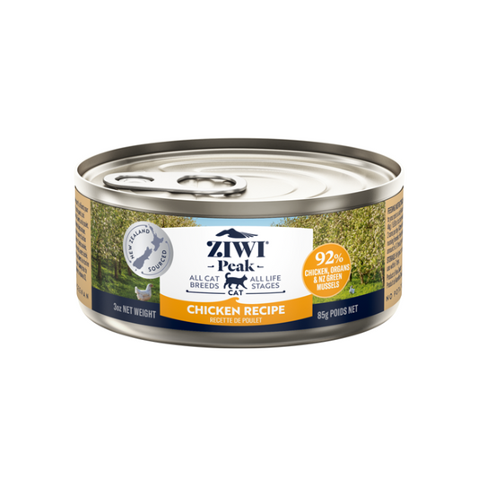 ZiwiPeak Chicken Grain-Free Canned Cat Food [2 Sizes]
