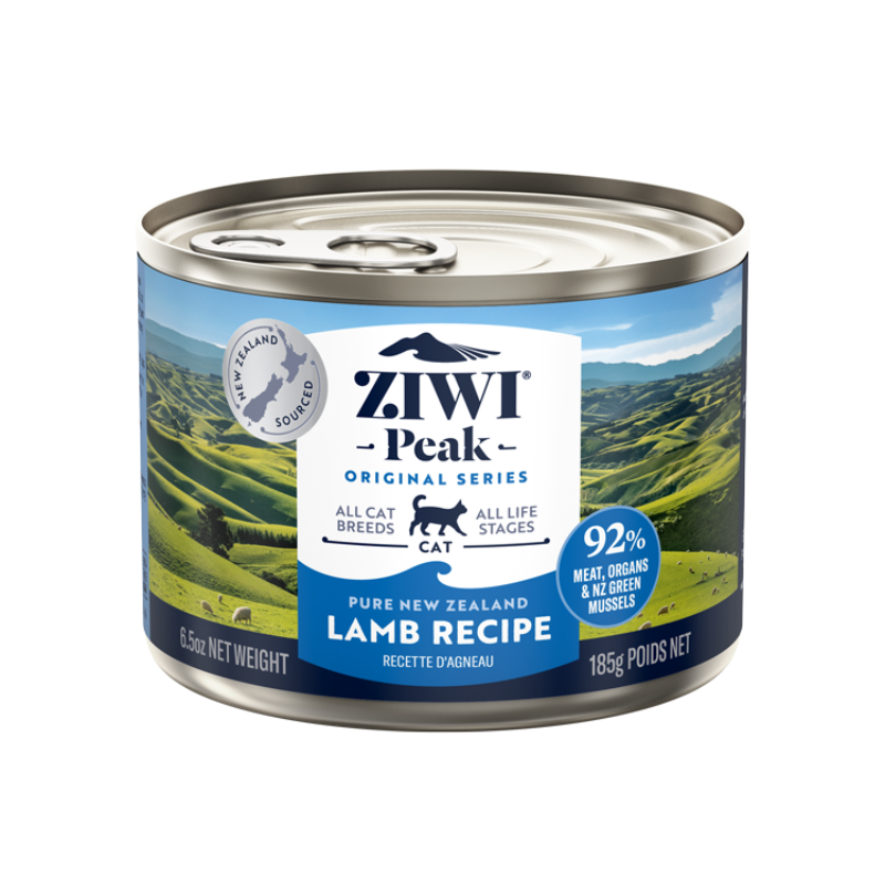 ZiwiPeak Lamb Grain-Free Canned Cat Food [2 Sizes]