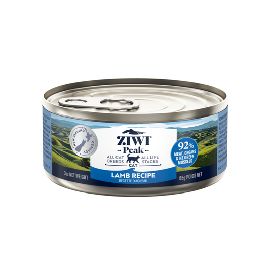 ZiwiPeak Lamb Grain-Free Canned Cat Food [2 Sizes]