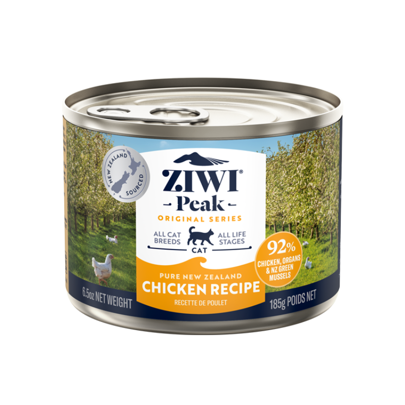 ZiwiPeak Chicken Grain-Free Canned Cat Food [2 Sizes]