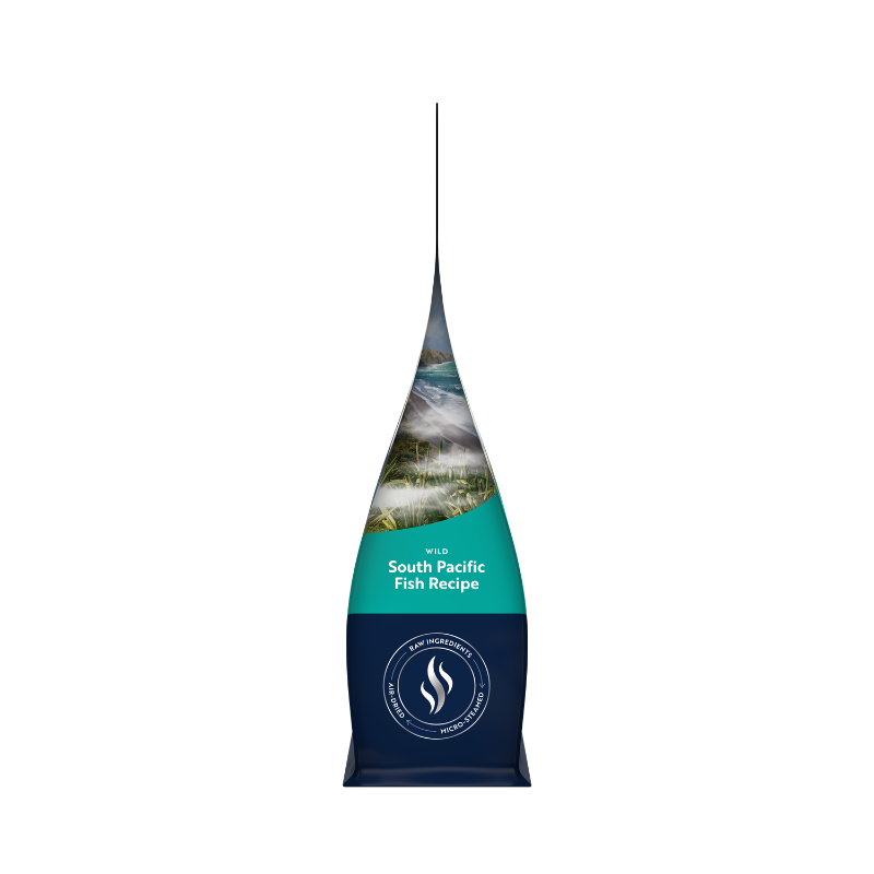 ZiwiPeak Wild South Pacific Fish Recipe Steam & Dried Cat Food [2 Sizes]