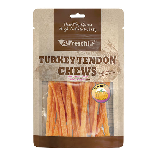 Afreschi Soft Turkey Tendon Strip - Pumpkin