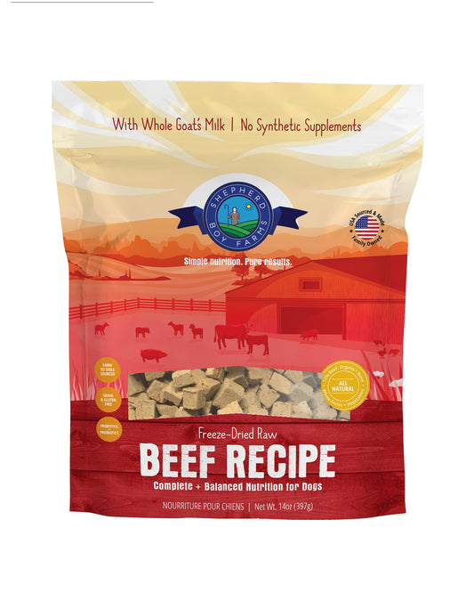 SBF Freeze Dried Beef Recipe 14oz
