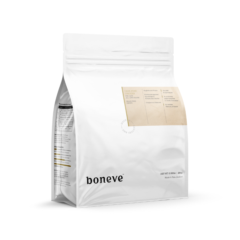 Boneve Earthmade Cage Free Chicken Grain Free Dry Cat Food [3 Sizes]