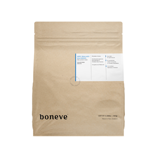 Boneve Earthmade New Zealand Mackerel Grain Free Adult Dry Dog Food [3 Sizes]