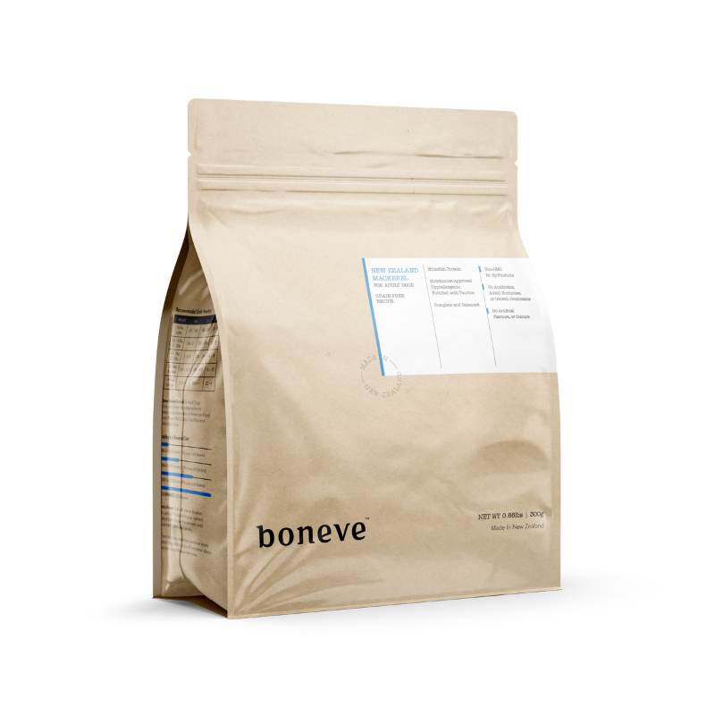 Boneve Earthmade New Zealand Mackerel Grain Free Adult Dry Dog Food [3 Sizes]