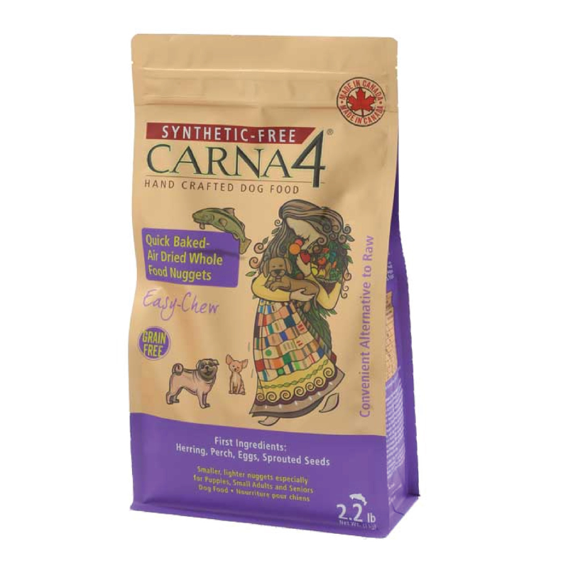 Carna4 Quick Baked Air Dried Nuggets 2.2lbs - Fish