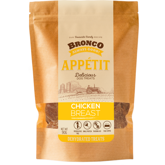 Bronco Appétit Treats Chicken Breast 90g