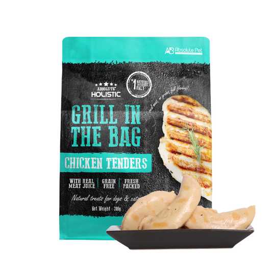 Absolute Holistic Grill In The Bag Natural Treats - Chicken Tenders