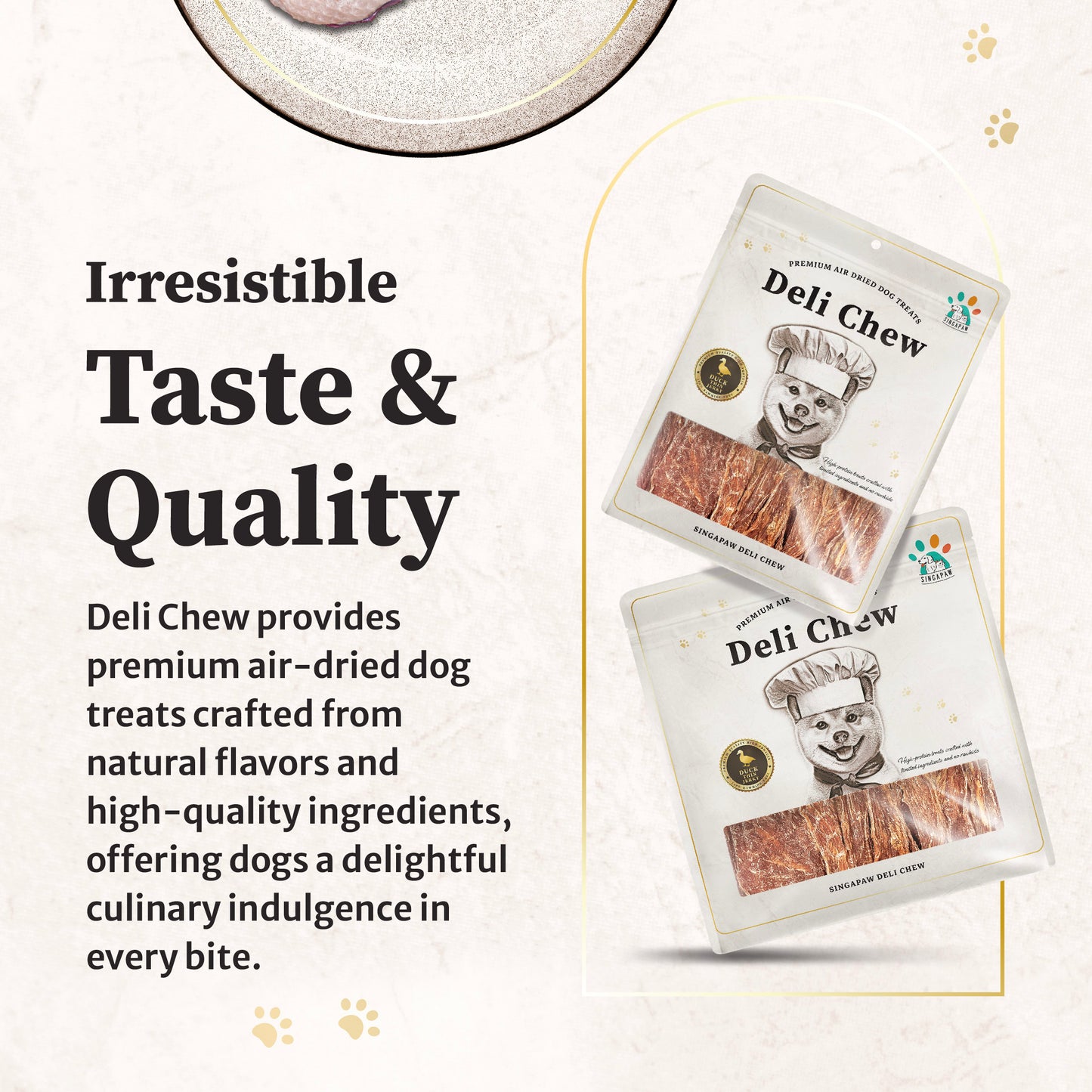 SingAPaw Deli Chew Pork Slices