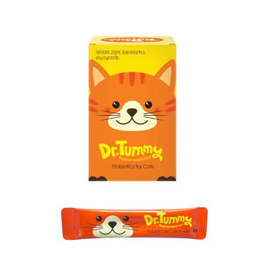 Dr Tummy Probiotics for Cats 60g (2g x 30)