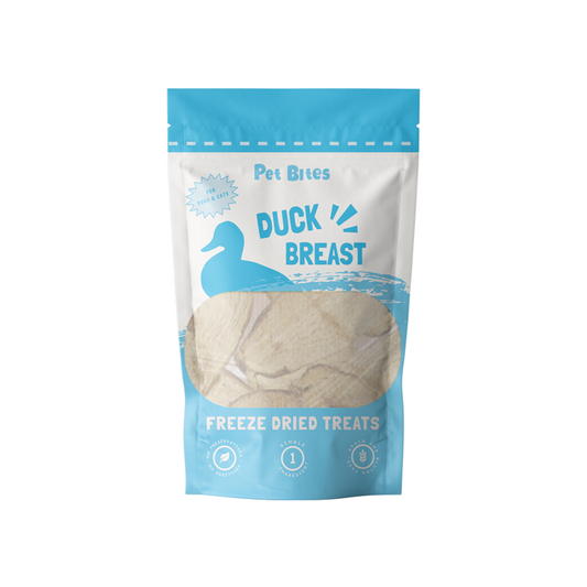 Pet Bites Freeze Dried Duck Breast 80g