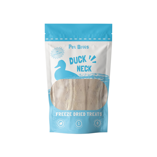Pet Bites Freeze Dried Duck Neck 79g
