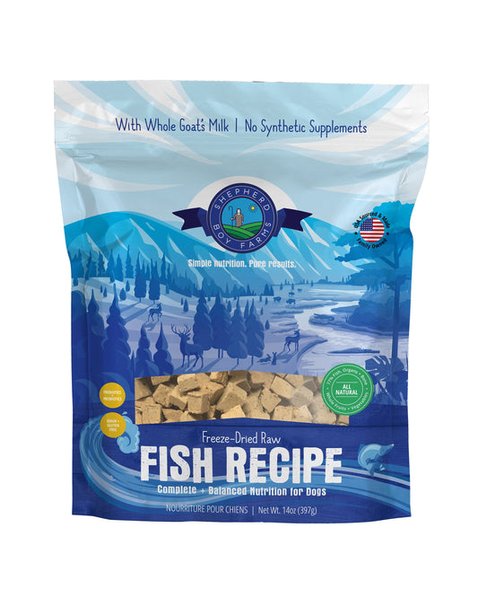 SBF Freeze Dried Fish Medley Receipe 14oz