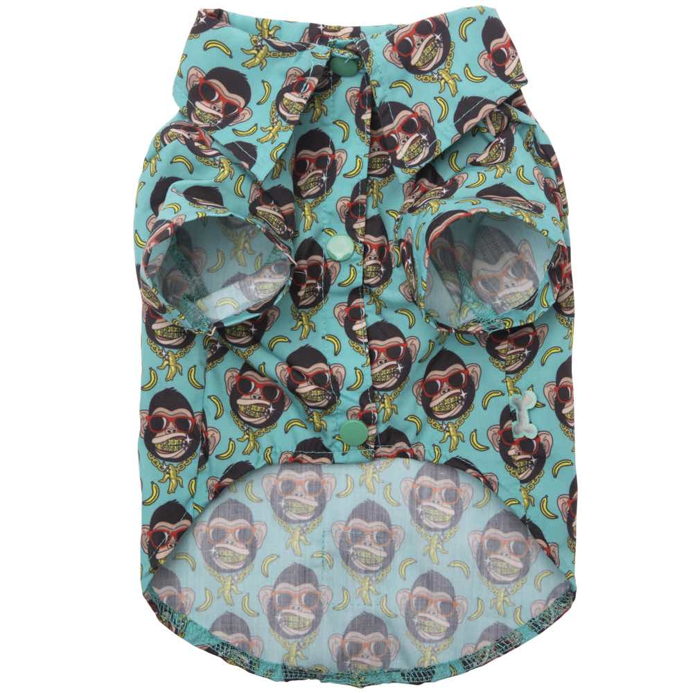 FuzzYard Button Up Shirt For Dogs (Gor-illz)