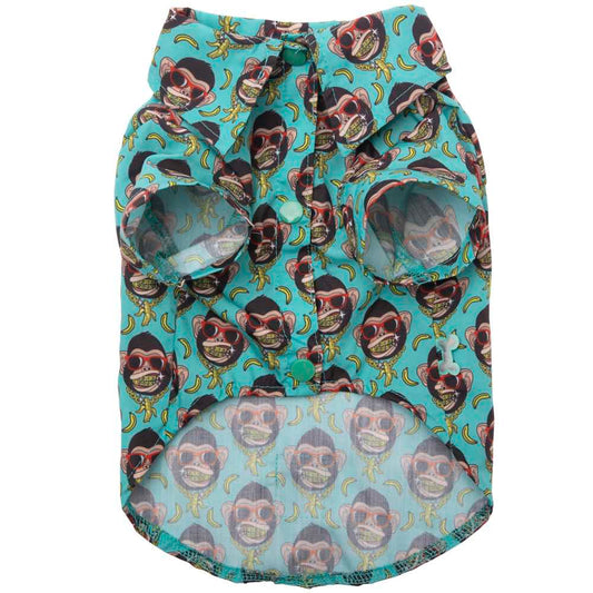 FuzzYard Button Up Shirt For Dogs (Gor-illz)