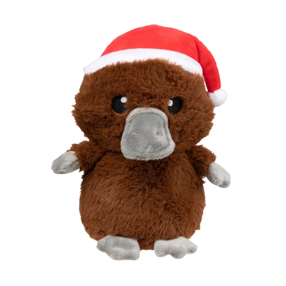 FuzzYard Christmas A-Wreatha the Platypus Plush Dog Toy
