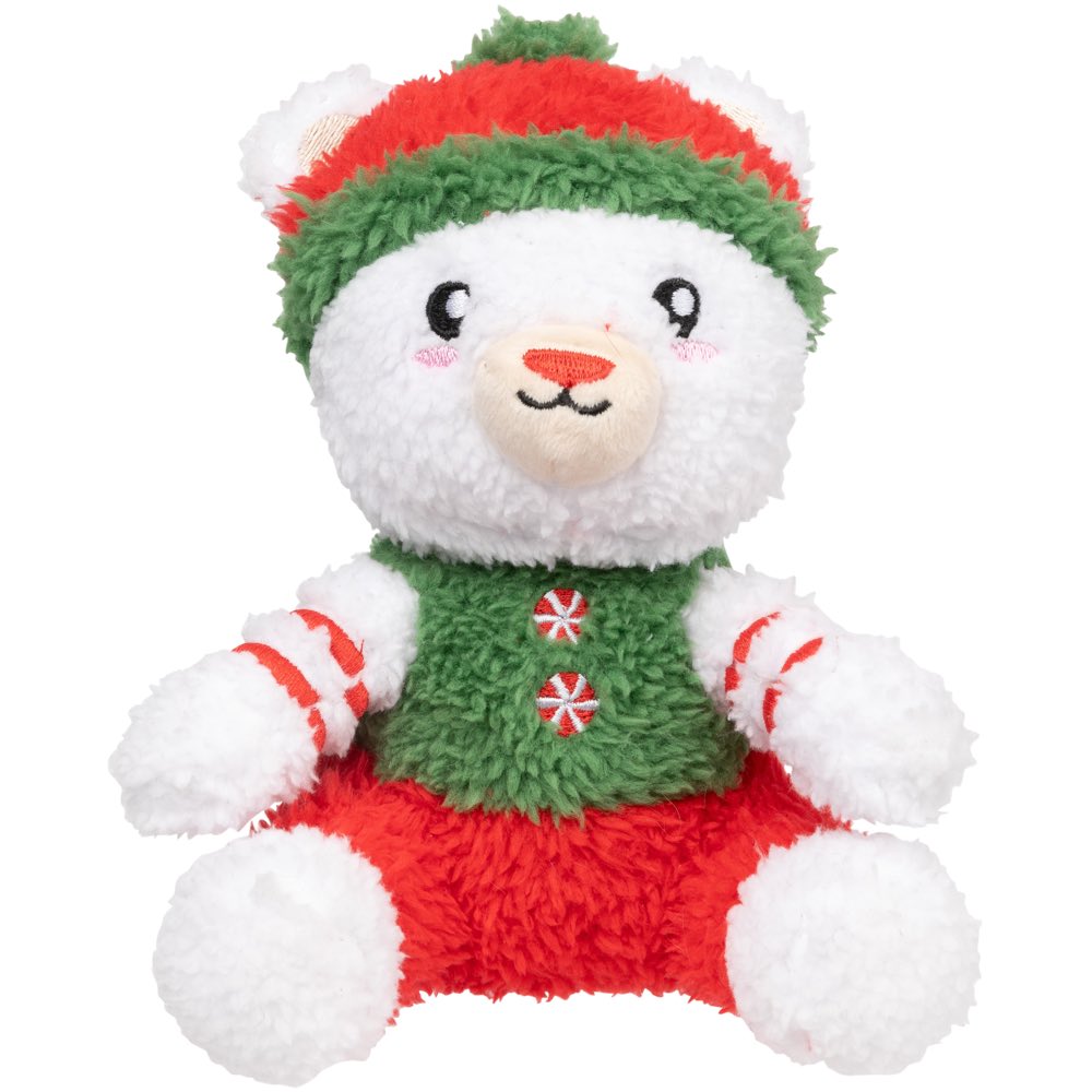 FuzzYard Christmas Polar Abdul Plush Dog Toy (Small)