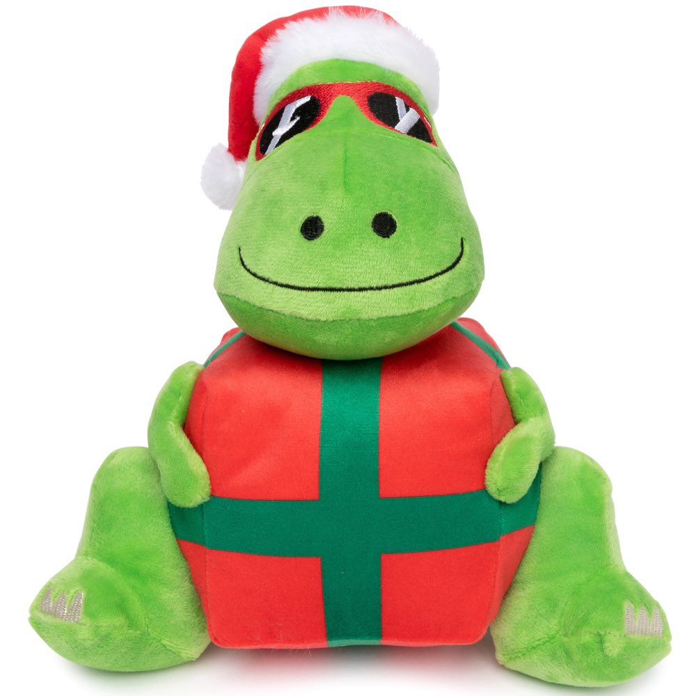 FuzzYard Christmas Wraptor Plush Dog Toy (Small)