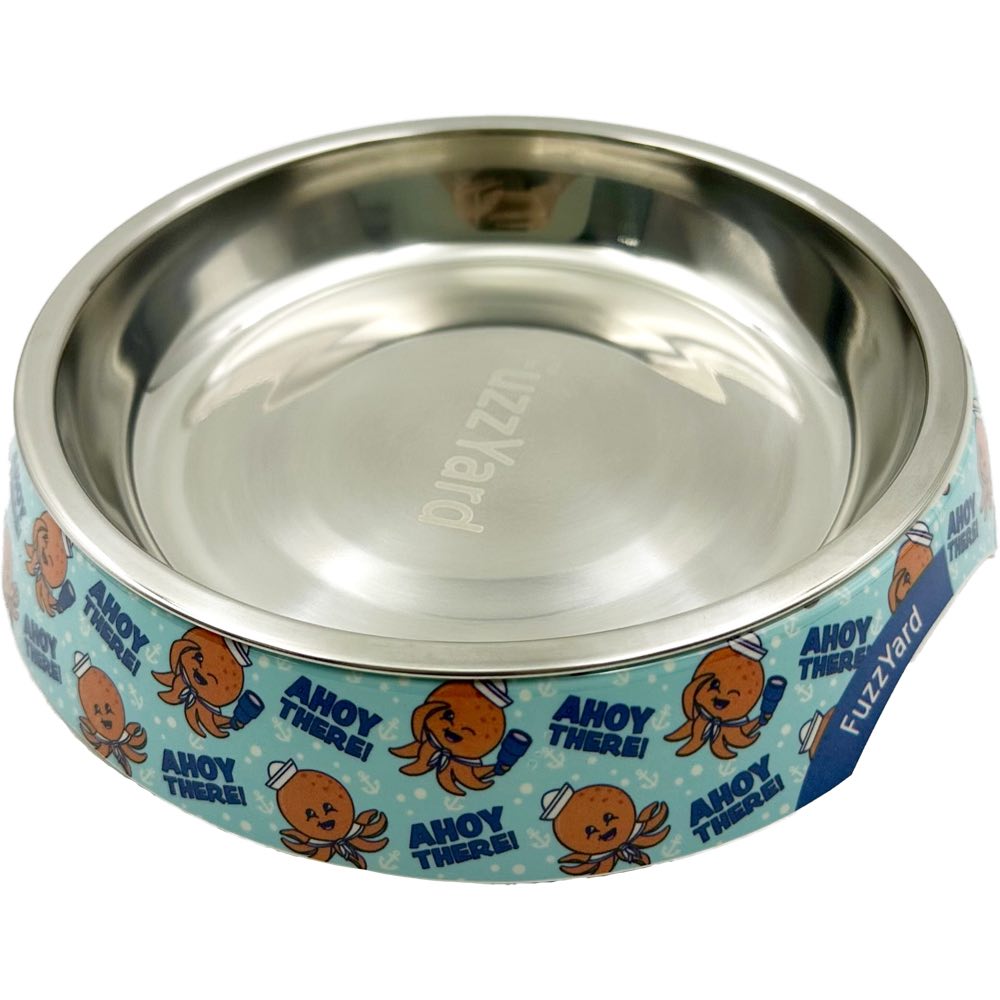 FuzzYard Easy Feeder Cat Bowl (Ahoy There!)