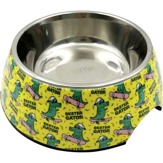 FuzzYard Easy Feeder Dog Bowl (Sk8ter Gator)
