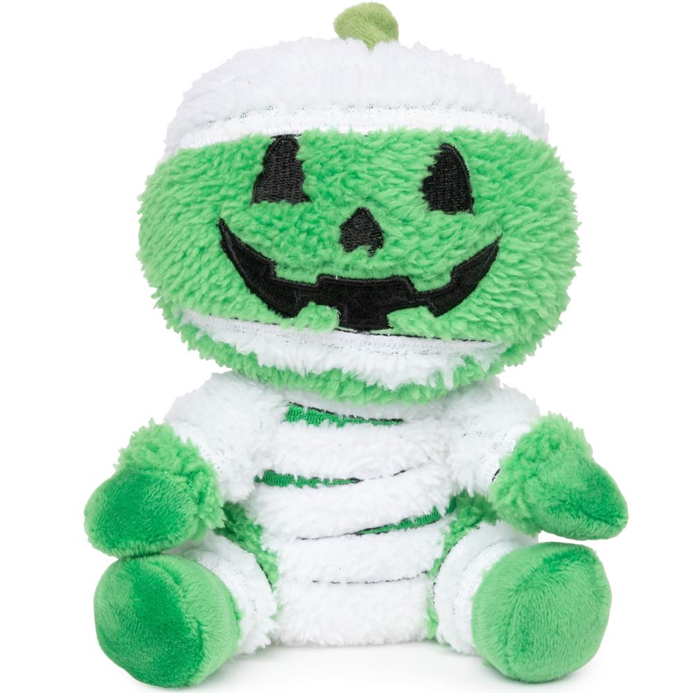 FuzzYard Halloween Jack-O Chan Mummy Plush Dog Toy