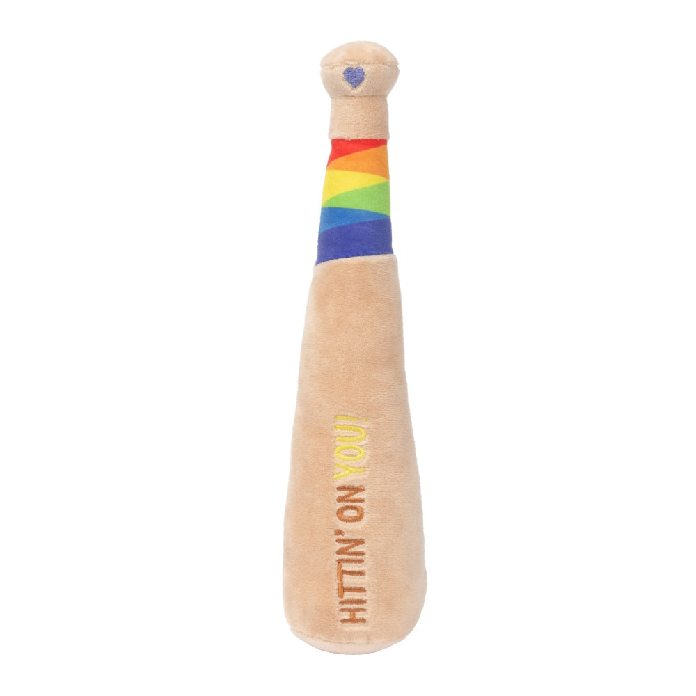 FuzzYard Hittin' On You Bat Dog Toy