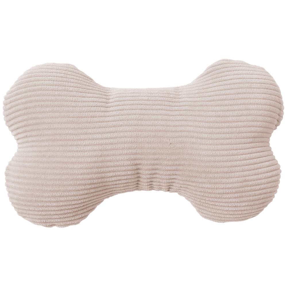 FuzzYard Life Bone Plush Dog Toy (Sandstone)