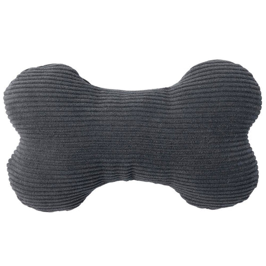 FuzzYard Life Bone Plush Dog Toy (Slate Grey)