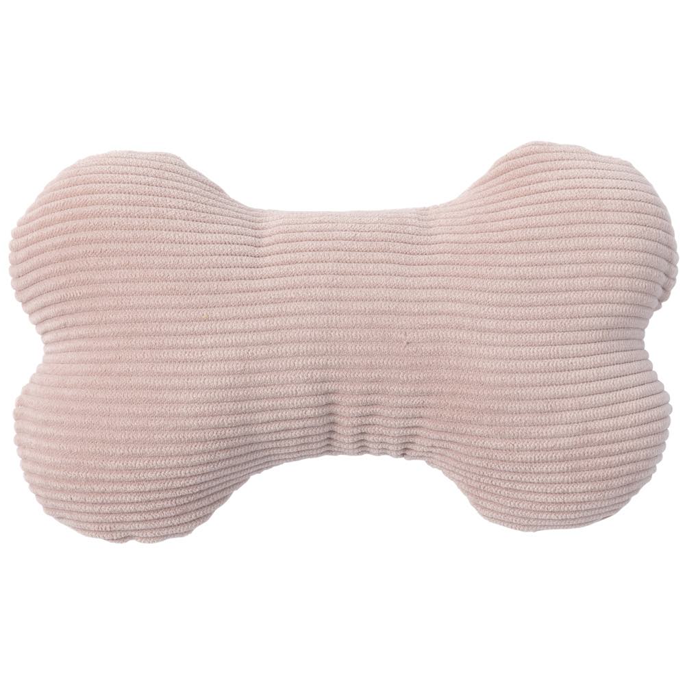 FuzzYard Life Bone Plush Dog Toy (Soft Blush)