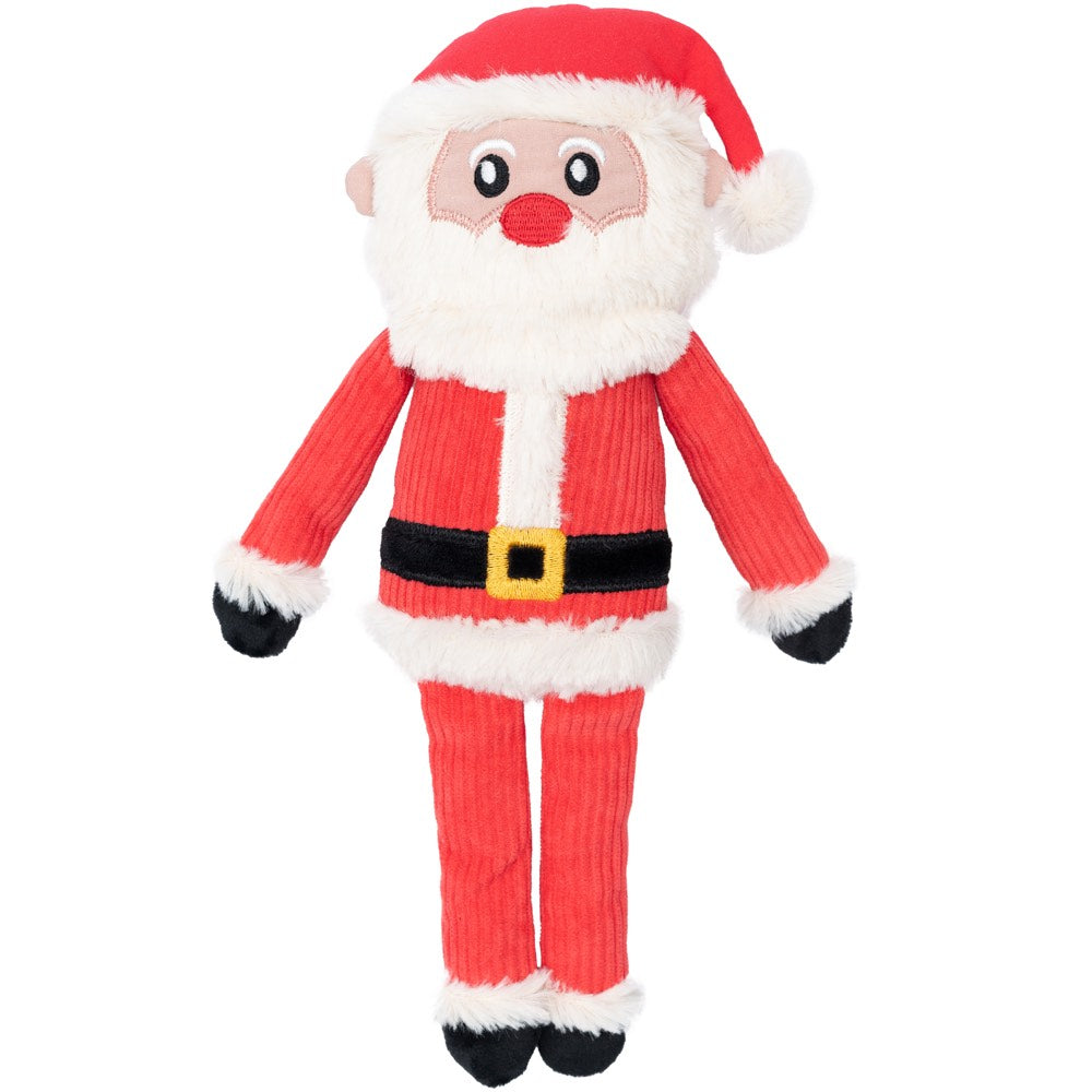 FuzzYard Life Christmas Santa Plush Dog Toy