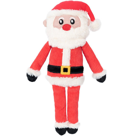 FuzzYard Life Christmas Santa Plush Dog Toy