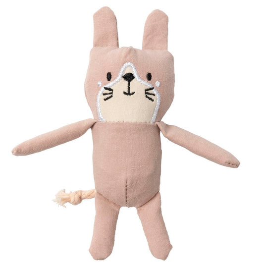 FuzzYard Life Cotton Cat Plush Cat Toy (Soft Blush)