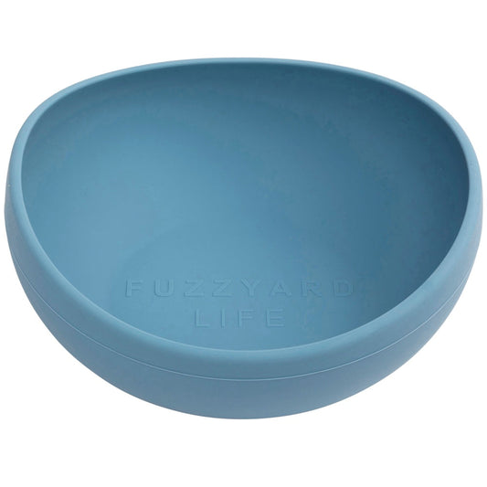 FuzzYard Life Silicone Dog Bowl (French Blue)