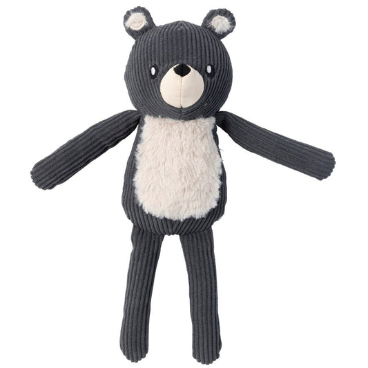 FuzzYard Life Slate Grey Bear Plush Dog Toy