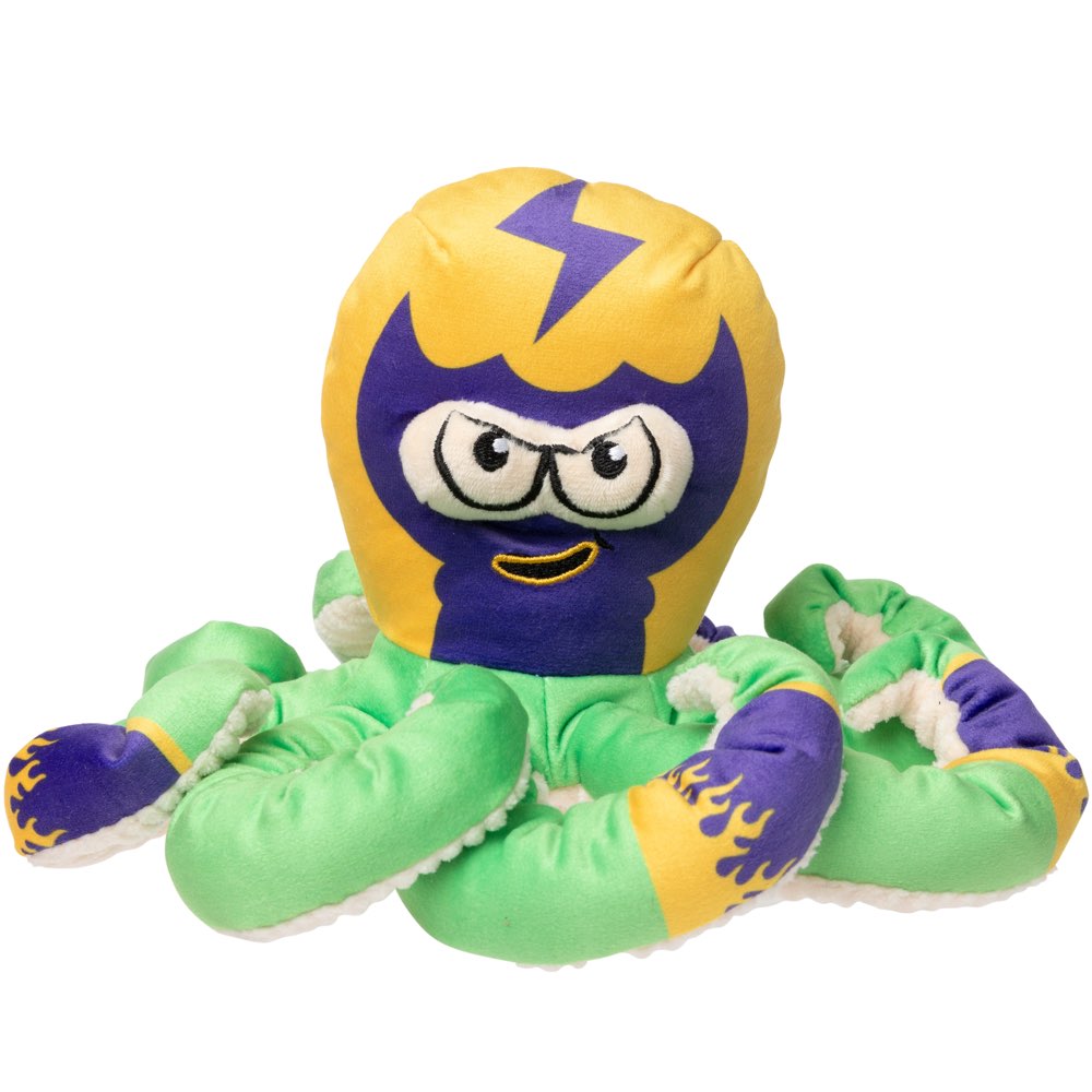 FuzzYard Octo-Posse Octo The Outrageous Plush Dog Toy