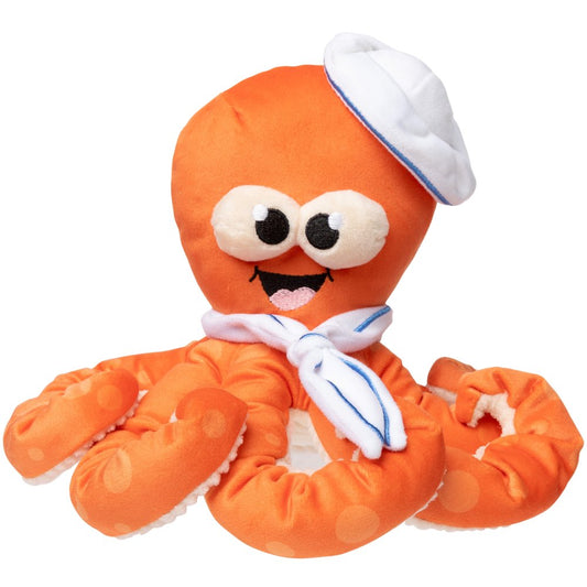 FuzzYard Octo-Posse Sailor Squiggles Plush Dog Toy
