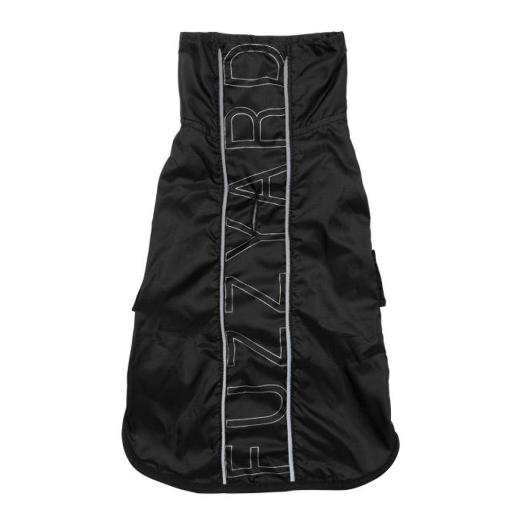 FuzzYard Osaka Dog Raincoat (Black)