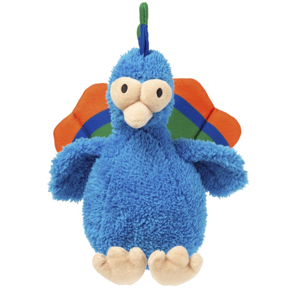 FuzzYard Showboat The Peacock Plush Dog Toy