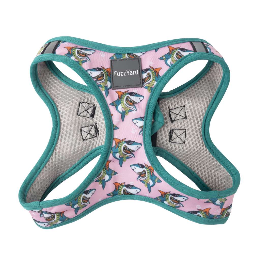 FuzzYard Step-in Dog Harness (LL Cool Jaw$)