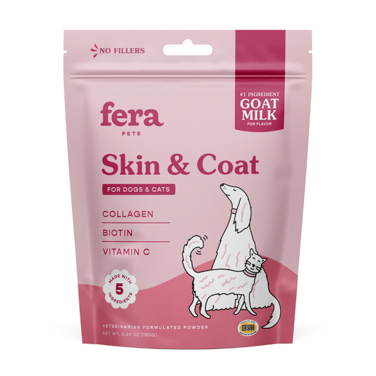Fera Pet Organics Goat Milk Topper - Skin + Coat