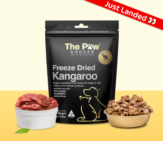 The Paw Grocer Kangaroo Freeze-Dried Treats 72g