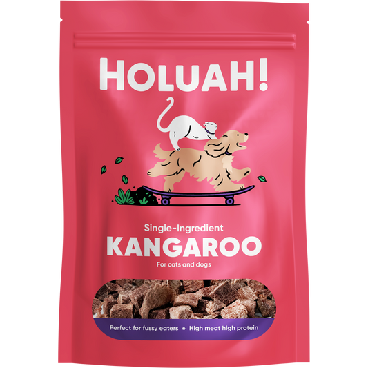 Holuah! Freeze Dried Kangaroo Cats & Dogs Treats 70g